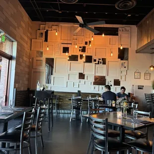 Cool wall of frames and mirrors