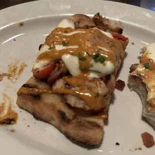 Flatbread Grilled Chicken plate