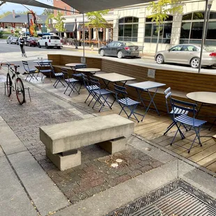 Outdoor seating
