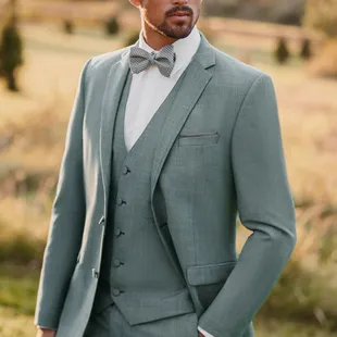 Allure Men Brunswick SeaGlass Tux available at The Black Tie in Fresno, CA