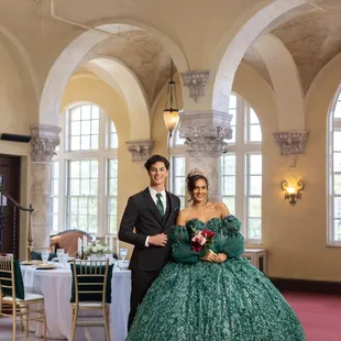 Make sure the quince escorts look amazing with suits or tuxedos from The Black Tie in Fresno, CA