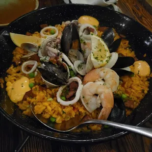 Seafood Paella