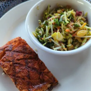 Salmon and slaw
