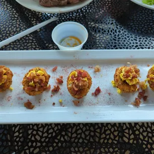 Fried Deviled Eggs