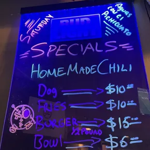 Great specials