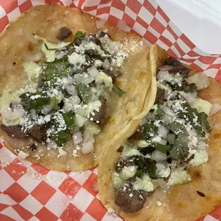 Steak Vampiro Tacos