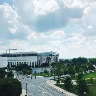 View from the hotel room