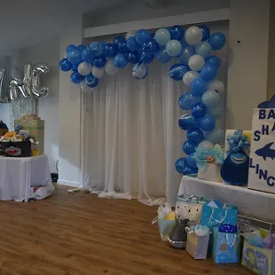 An adorably themed baby shower.
