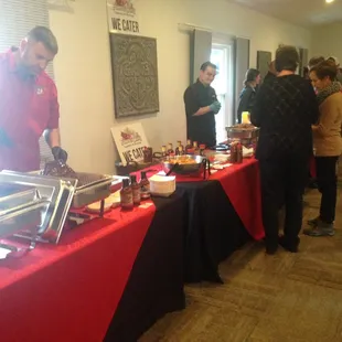 During J-Town Chamber Ribbon-cutting!