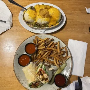 Shepherd &apos;s Pie  Chicken Caesar Wrap