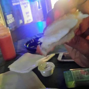 Frozen flounder no flavor