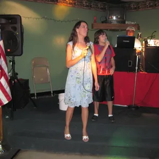 Singing Karaoke with Eddie Sal