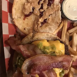 PB AND J BURGER. So good!