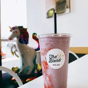 Berry Squeezer Protein Smoothie