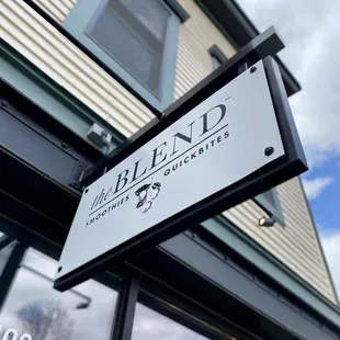 the front of the restaurant