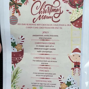 Christmas Menu 2024