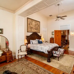 The Ryan Patrick suite has a comfy king bed, lovely sitting area &amp; a private access to swimming pool &amp; spa.