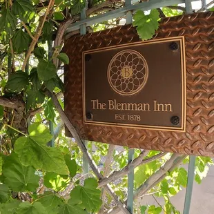 The Historic Blenman Inn.