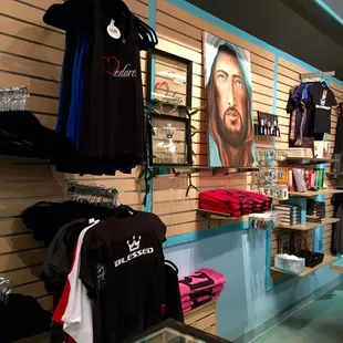The front counter!