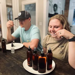 Create your own scent in candles, diffusers, lotions, sugar scrubs, and more.