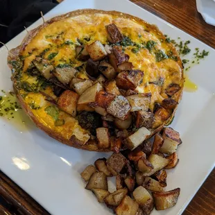 Frittata. Highly recommend!