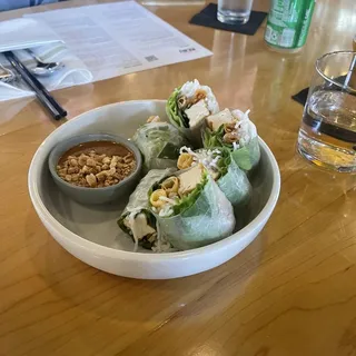 Tofu Spring Rolls (Vegetarian)