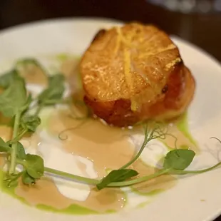 Pancetta Wrapped Scallops (Signature Dish)