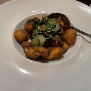 Goat cheese curds