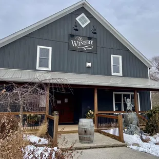 the front of the winery