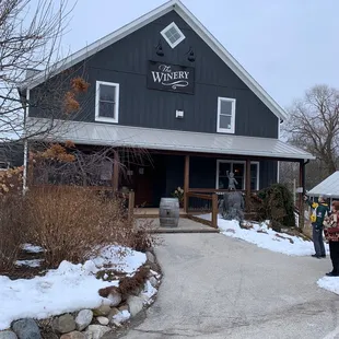 Winery front entrance