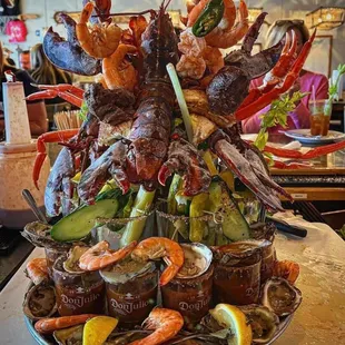 Seafood tower is amazing!