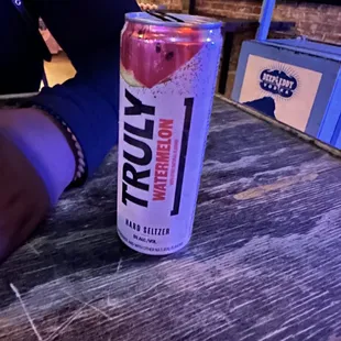 Truly seltzer