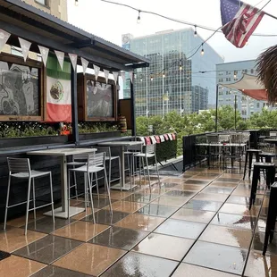 Outdoor seating
