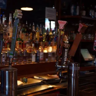 the bar