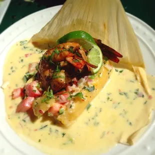 Sweet Corn Tamale