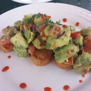 Avocado Bruschetta