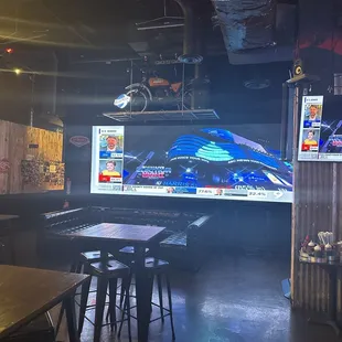 Big screens for sports