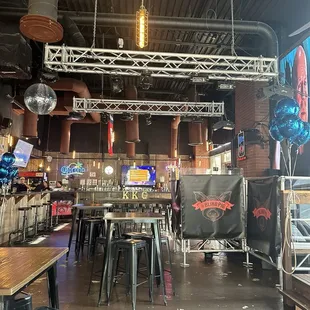 bar area and DJ booth