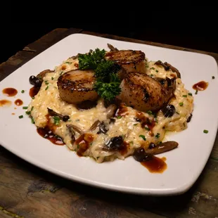 Pan Seared Scallops