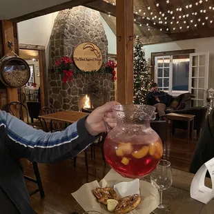 Beautiful ambiance with our Sangria