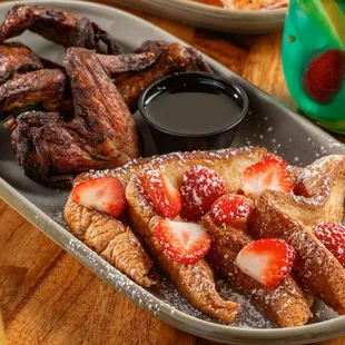 French toast &amp; wings