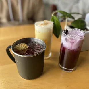 Mule, easy bake oven, violet with vodka