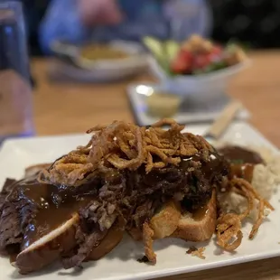 Open Faced Sandwich