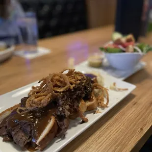 Open Faced Sandwich