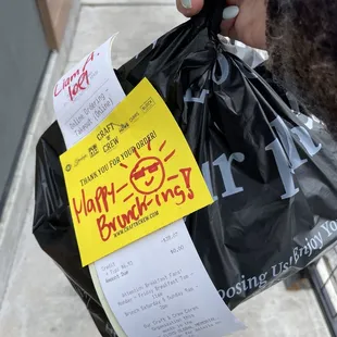Brunch Pick Up