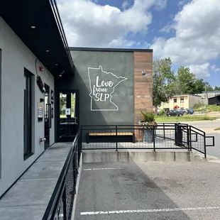 Outside the Pawtio entrance