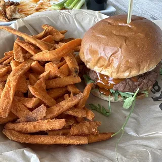 Vegan Juicy Lucy