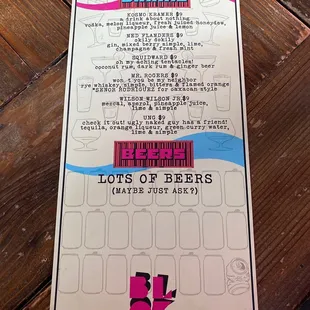 They have a decent selection of local draft beers as well.