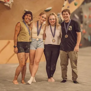 Boulder League winners! Such a blast to watch and participate in.