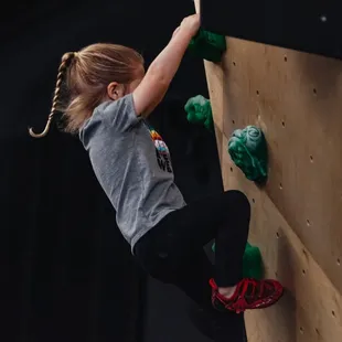 Anyone can climb if you put your mind to it and keep trying!